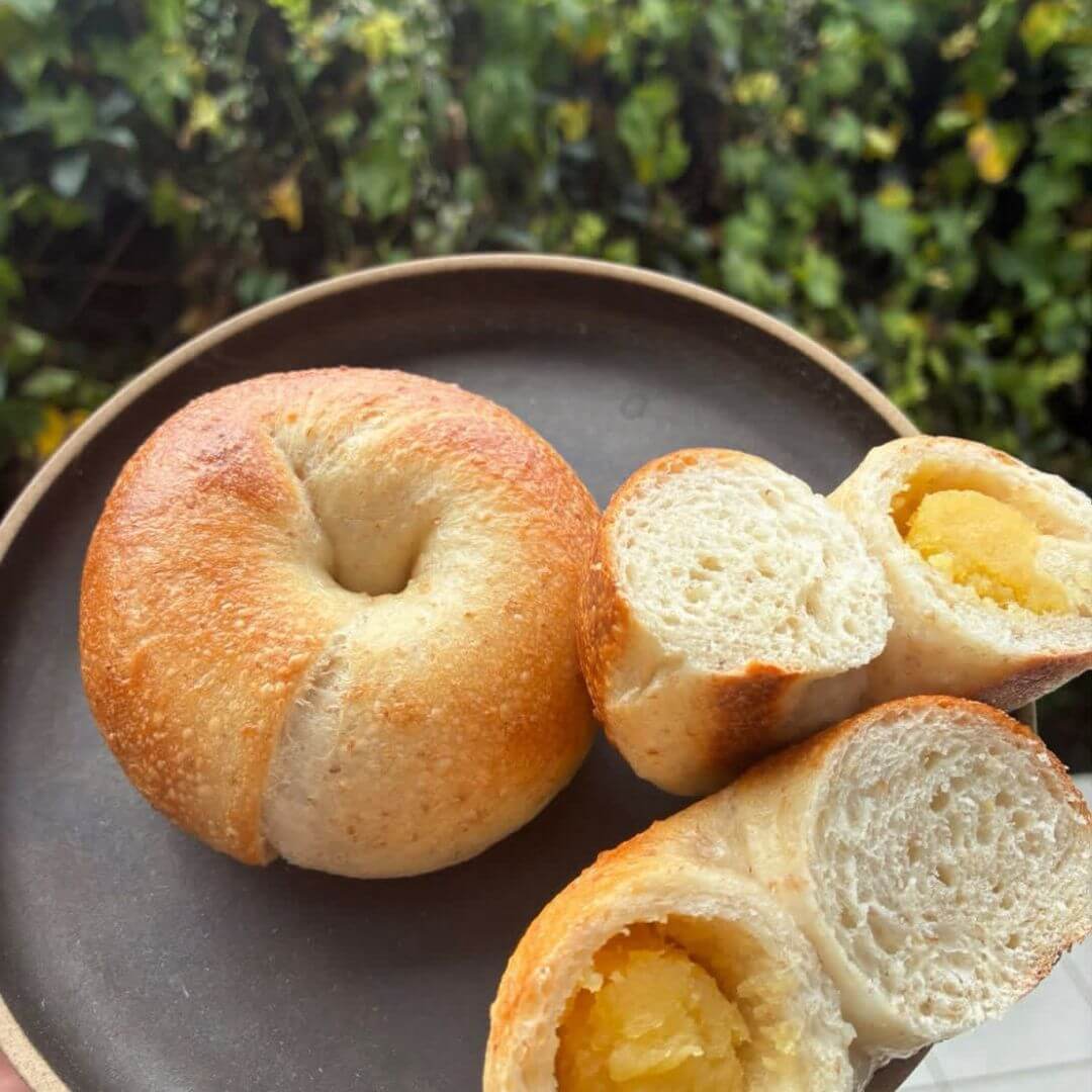 スイートポテトベーグル